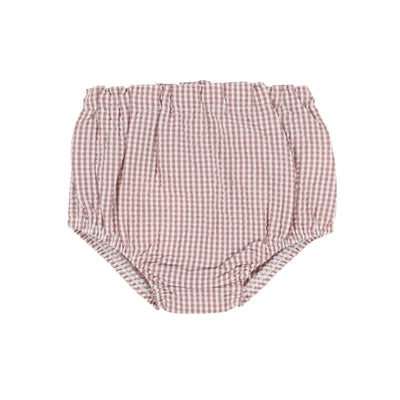 Analogie Gingham Bloomers - Mauve