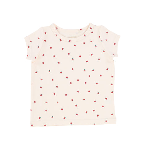 Analogie Strawberry T-Shirt Short Sleeve - Pink