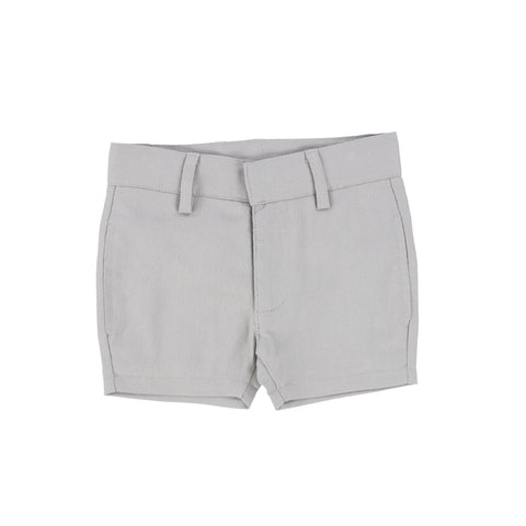 Lil Legs Boys Dress Shorts - Light Grey