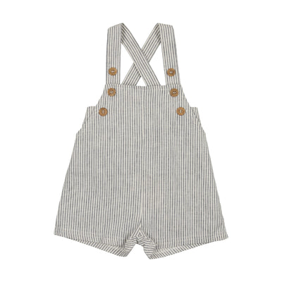 Analogie Linen Overalls - Blue Stripe