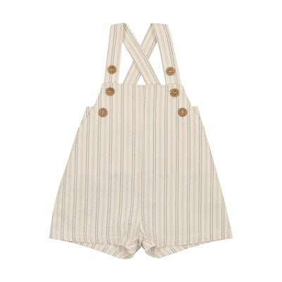 Analogie Linen Overalls - Multi Stripe