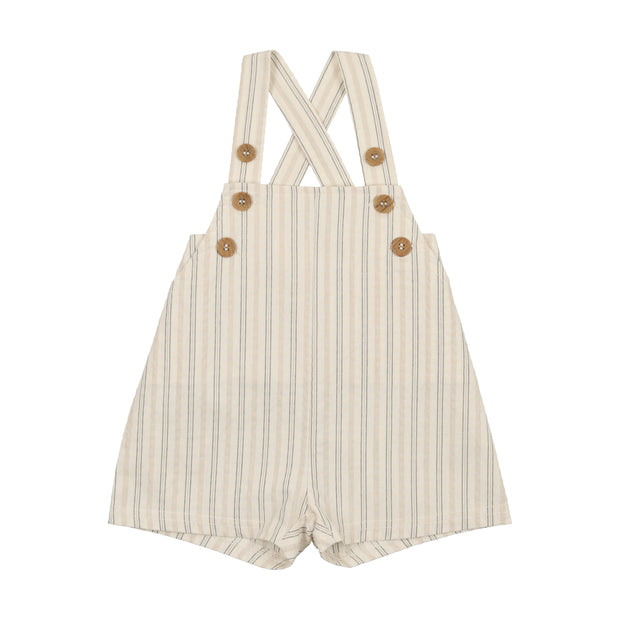 Analogie Linen Overalls - Multi Stripe