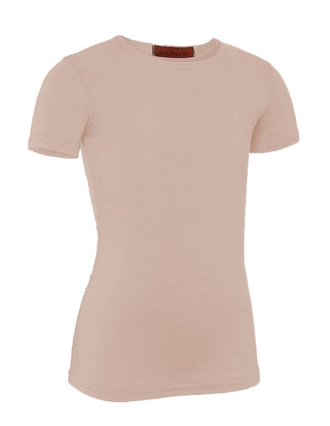 PB&J Girls Lycra Short Sleeve Shell - Blush 59
