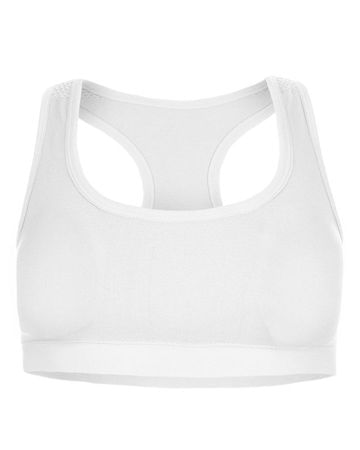 Memoi Girls Racerback Sports Training Bra 2-Pack MJBS-3000