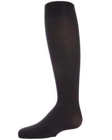 Memoi Girls Winter Opaque Tights - Black MK-208