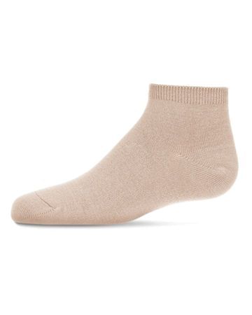 Memoi Bamboo Ankle Socks - Latte MK-6066