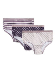 Memoi Girls Design Panties 3-Pack MKU-1004