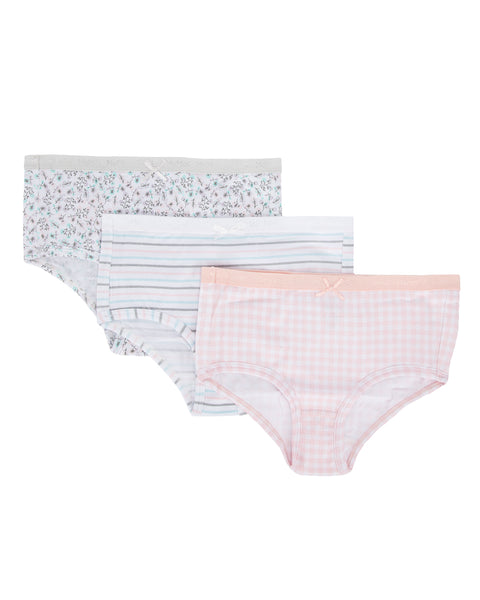 Memoi Girls Design Panties 3-Pack MKU-1004