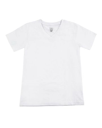 Memoi Boys Short Sleeve V-Neck Undershirts - 3 Pack MKU-1200