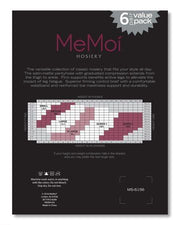 Memoi Light Support Stockings 6-Pack Honey MS-6156