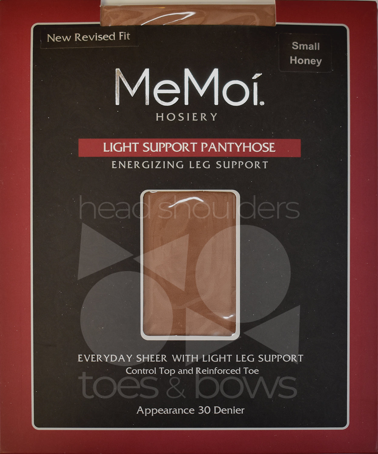 Memoi Light Support Stockings 6-Pack Honey MS-6156 main image 1