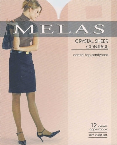 Melas Crystal Control 12 Denier Stockings - Bisque AS609