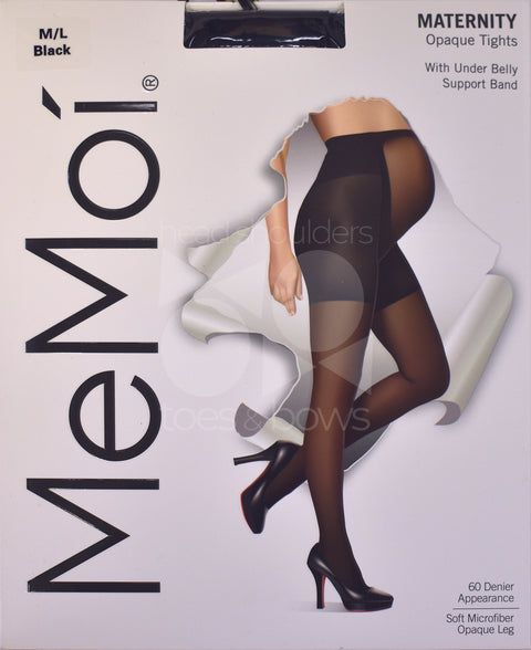 Memoi Maternity 60 Denier Opaque Tights MA-404 – Head Shoulders Toes & Bows