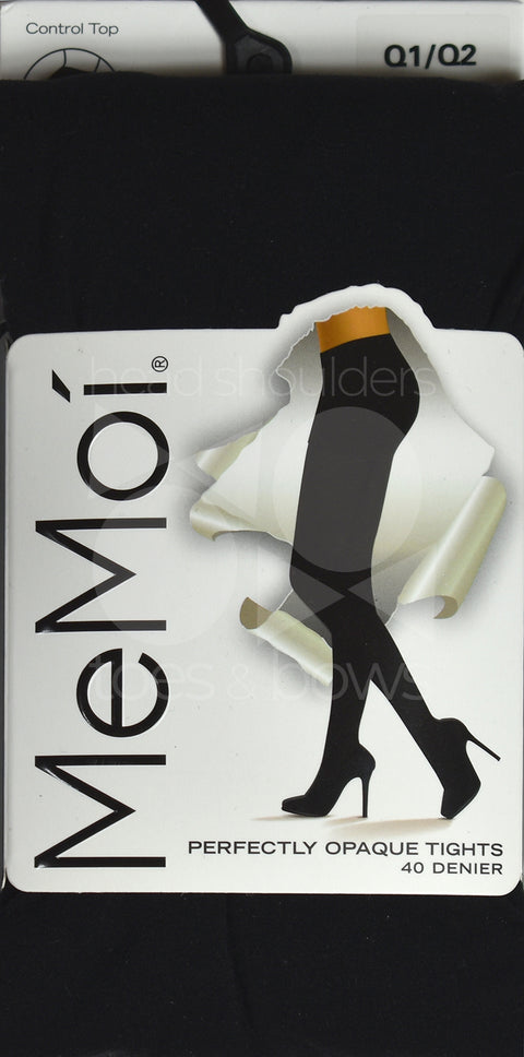 Memoi Ladies Perfect Opaque 40 Denier Tights MO-312