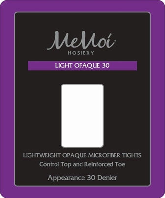 Memoi Light Opaque 30 Denier Tights MS-630