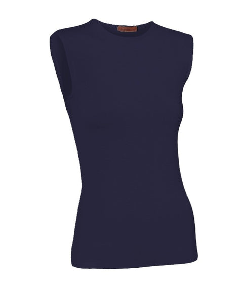 PB&J Ladies Modal Sleeveless Shell - Navy