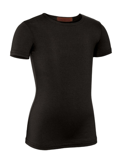 PB&J Girls Modal Short Sleeve Shell - Black