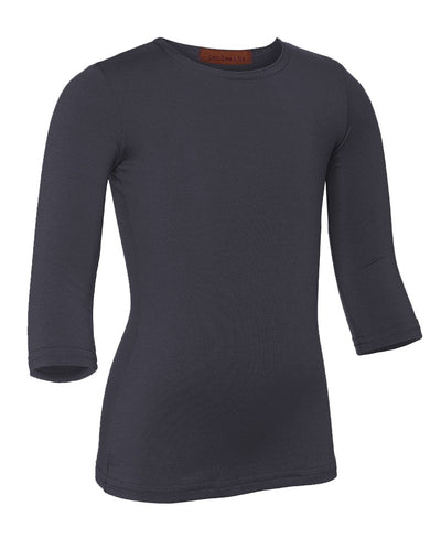 PB&J Girls Modal 3/4 Sleeve Shell - Dark Navy