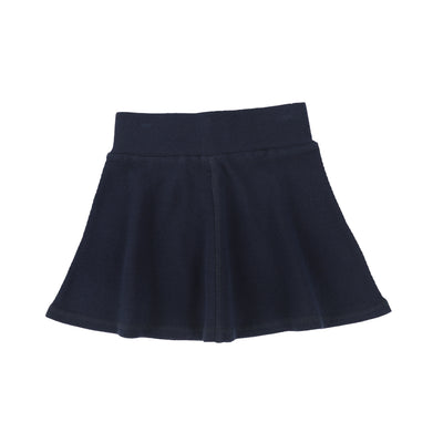 Lil Legs Ribbed Skirt - Navy