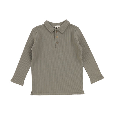 Lil Legs Boys Polo - Olive