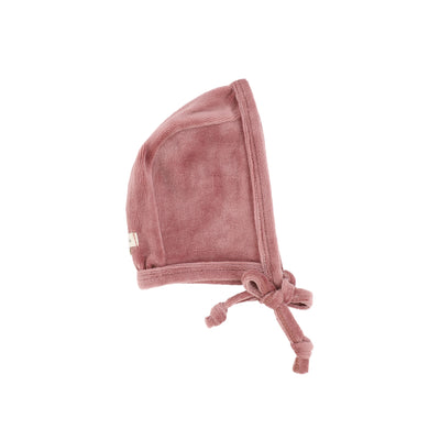 Lil Legs Classic Velour Bonnet - Pink