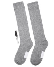 Memoi Girls Camp Knee Socks 3-pack - Light Gray Promo-710