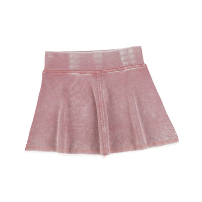 Analogie Denim Wash Skirt - Pink Wash