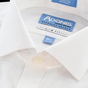 Adonis Pinpoint Non-Iron Cotton Men's Dress Shirt - French Cuff