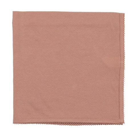 Lilette Pointelle Blanket - Pink