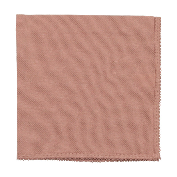 Lilette Pointelle Blanket - Pink