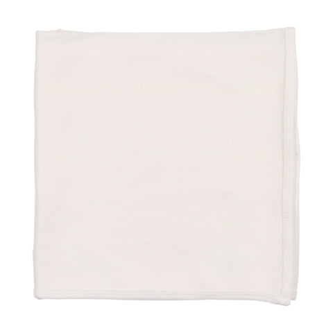 Lilette Pointelle Blanket - Winter White
