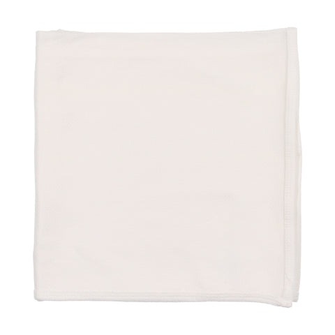 Lilette Pointelle Blanket - Winter White