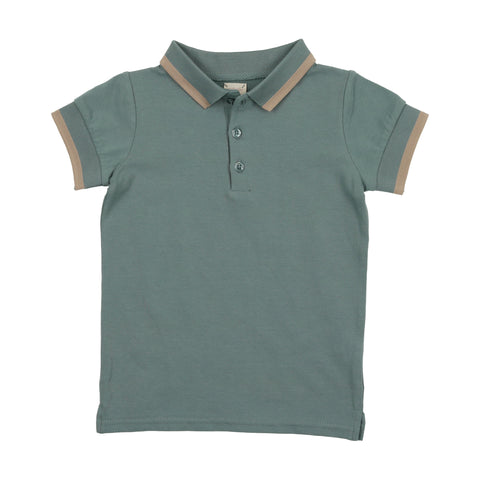 Analogie Boys Polo Short Sleeve - Teal