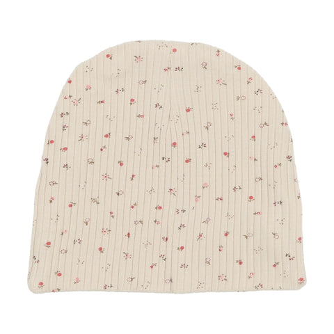 Lilette Ribbed Beanie - Garden