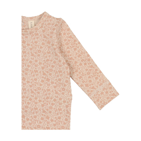 Lilette Signature Floral Footie - Roseberry