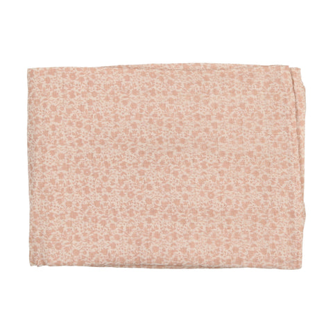 Lilette Signature Floral Muslin Swaddle - Roseberry