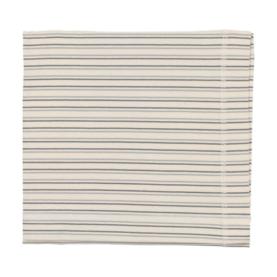 Lilette Signature Stripe Blanket - Bluebell