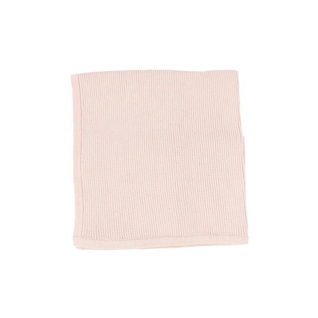 Lillette Knit Blanket - Soft Pink