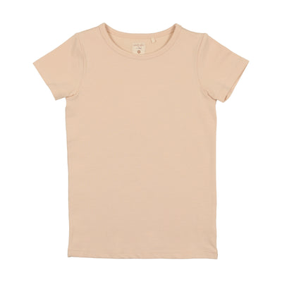Analogie Solid T-Shirt Short Sleeve - Natural