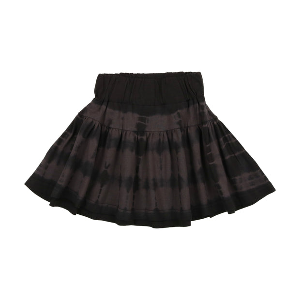 Analogie Tie Dye Skirt - Black