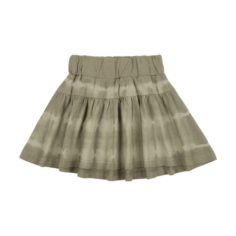 Analogie Tie Dye Skirt - Moss