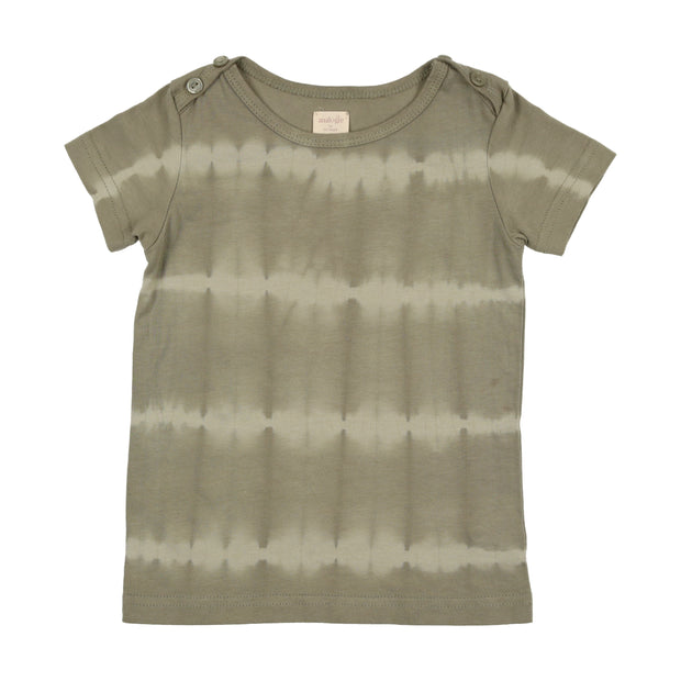 Analogie Tie Dye T-Shirt Short Sleeve - Moss