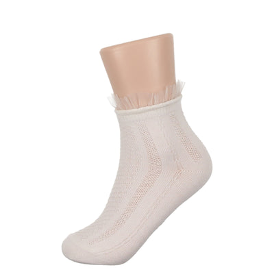 JRP Tulip Midcalf Socks - Ivory