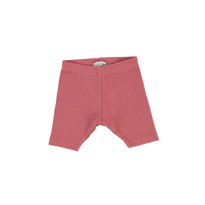 Lil Legs Ribbed Shorts - Watermelon Pink