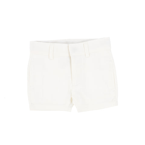 Lil Legs Dress Shorts - White