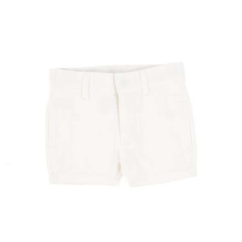 Lil Legs Boys Dress Shorts - White