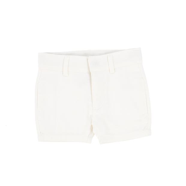 Lil Legs Boys Dress Shorts - White