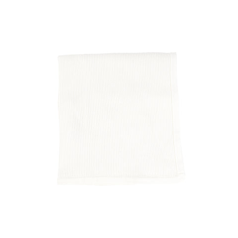 Lillette Knit Blanket - White