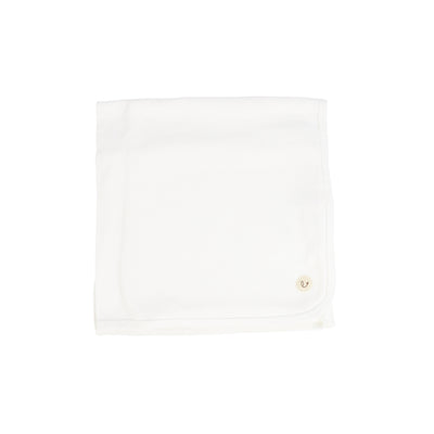 Lillette Rib Blanket - Winter White