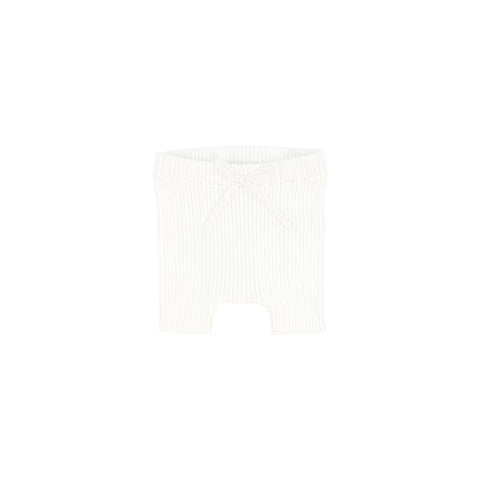 Analogie Knit Shorts - White